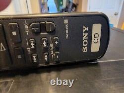 Sony CDP-CX455 MegaStorage 400 CD Changer Player + Remote New Belts See Video