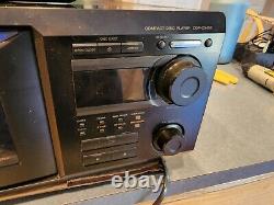 Sony CDP-CX455 MegaStorage 400 CD Changer Player + Remote New Belts See Video