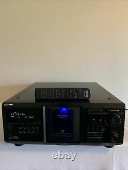 Sony CDP-CX455 MegaStorage 400 CD Changer Player & Remote with New Belts