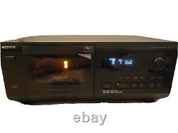 Sony CDP-CX50 50+1 Storage CD Disc Changer Player Carousel Working Excellent