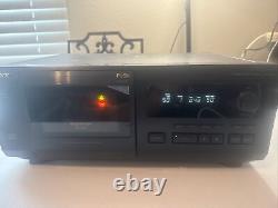 Sony CDP-CX50 50 Mega Storage CD Disc Changer Player Tested Working (No Remote)