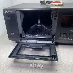 Sony CDP-CX50 50 Mega Storage CD Disc Changer Player Tested Working (No Remote)