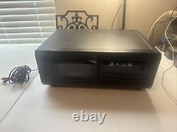 Sony CDP-CX50 50 Mega Storage CD Disc Changer Player Tested Working (No Remote)