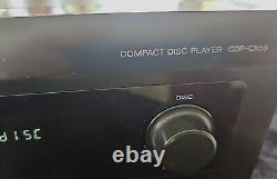 Sony CDP-CX50 Compact Disc CD Player 50 Disk+ 1 Storage Changer Black