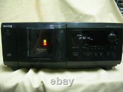 Sony CDP-CX53 50+1 Capacity Disc Changer CD Player Carousel TESTED WORKS