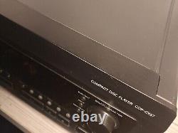 Sony CDP-CX57 50 Disc + 1 CD Player Mega Storage Carousel CD Changer Tested