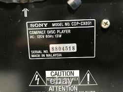 Sony CDP-CX691 CD Changer 300 Compact Disc Player HiFi Stereo Programmable