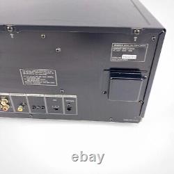 Sony CDP-CX90ES 200 CD Compact Disc Player Changer Carousel Tested & Working