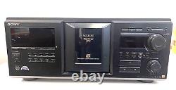 Sony CDP-M333ES 400-Disc CD Changer Player AS IS TABLE ERROR
