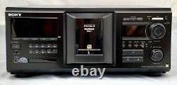 Sony CDP-M555ES Mega Storage 400 disc Player/Changer Not Working (Needs Belts)