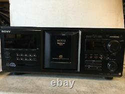 Sony CDP-M555ES MegaStorage 400 Disc Carousel CD Changer Player