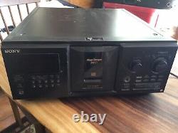 Sony CX333ES Disc Player 300 CD Changer for Parts/doable repair