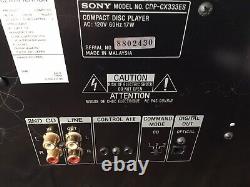 Sony CX333ES Disc Player 300 CD Changer for Parts/doable repair