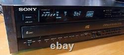 Sony Cdp-c801es 5-disc Carousel CD Player Changer Digital Out Japan
