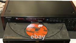 Sony Cdp-c85es 5 Disc Compact Disk Player CD Player Changer +remote