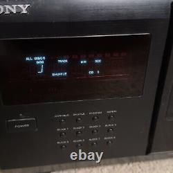 Sony Cdp-cx205 200 Disc CD Changer Mega Storage Tested Works No Remote 1997