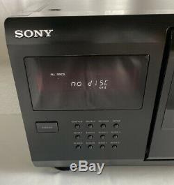 Sony Cdp-cx205 200 Disc CD Changer Player Mega Storage Works Great! No Remote