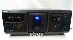 Sony Cdp-cx400 400-disc Carousel CD Player/changer With Rm-dx300 Remote