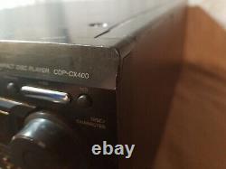 Sony Cdp-cx400 Mega Storage 400 Disc Changer CD Player New Belts