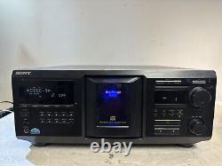 Sony Cdp-cx400 Mega Storage 400 Disc Changer CD Player New Belts Works Fine