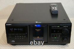 Sony Cdp-cx450 Compact Disc Player/changer + Remote New Belts Installed