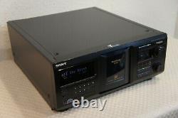 Sony Cdp-cx450 Compact Disc Player/changer + Remote New Belts Installed