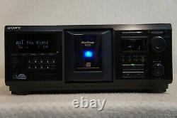 Sony Cdp-cx450 Compact Disc Player/changer + Remote New Belts Installed