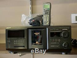 Sony Cdp-cx450 Mega Storage 400 CD Changer Disc Player + Original Remote