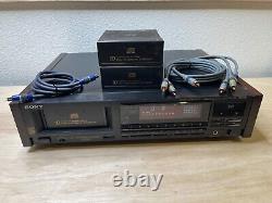 Sony Compact Disc Player CDP-C15esD 10-Disc Optical Digital with Accessories WORKS