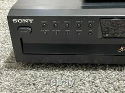 Sony Compact Disc Player CDP-CE375 5 Disc CD Changer Optical RCA with Remote