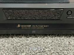 Sony Compact Disc Player CDP-CE375 5 Disc CD Changer Optical RCA with Remote