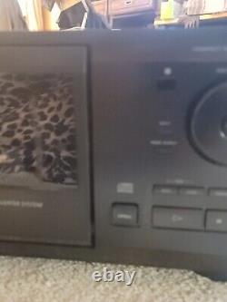Sony Compact Disc Player CDP-CX255. 200 CD Changer. Works