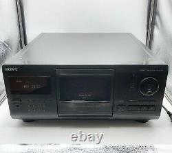 Sony Compact Disc Player CDP CX255 Mega Storage 200 CD Changer