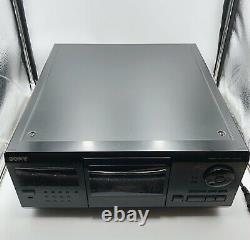 Sony Compact Disc Player CDP CX255 Mega Storage 200 CD Changer