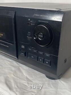 Sony Compact Disc Player CDP-CX255 Mega Storage 200 CD Changer NO REMOTE