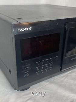 Sony Compact Disc Player CDP-CX255 Mega Storage 200 CD Changer NO REMOTE