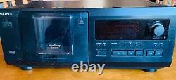 Sony Compact Disc Player CDP-CX53 Mega Storage 50+1 with Original Remote