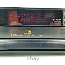 Sony Compact Disk Player CDP-C315 CD Player, Carrousel CD Player, Remote, Manual