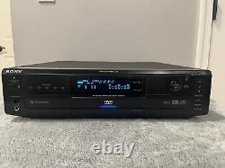 Sony DVP-C650D 5 Disc CD DVD Video Changer/Player Tested Works
