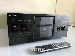Sony DVP-CX777ES CD DVD Changer 400 Disc Player HiFi Stereo Program with Remote