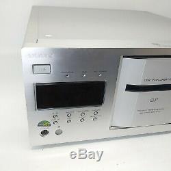 Sony DVP-CX777ES CD/DVD Player Disc Explorer 400 Disc Changer no remote