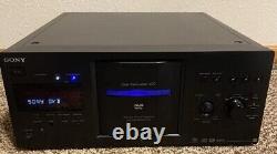 Sony DVP-CX777ES DVD Player 400 Disc Changer Tested & Working