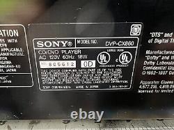 Sony DVP-CX860 DVD/ CD Player, 300 Disc Changer