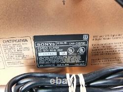 Sony DVP-CX870D 301 Disc DVD CD Video Changer Mega Carousel Player