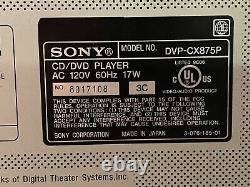 Sony DVP-CX875P 300+1 Disc Changer DVD/CD Player Tested Without remote