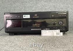 Sony DVP-CX875P Progressive Scan 300+1 Disc CD/DVD Changer Player WithO Remote