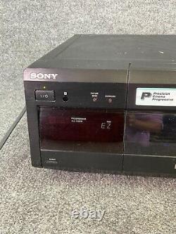 Sony DVP-CX875P Progressive Scan 300+1 Disc CD/DVD Changer Player WithO Remote