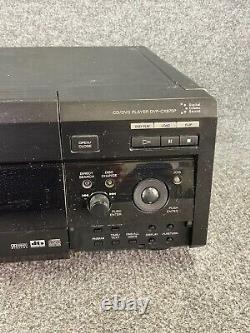 Sony DVP-CX875P Progressive Scan 300+1 Disc CD/DVD Changer Player WithO Remote