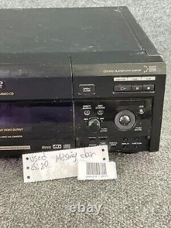 Sony DVP-CX875P Progressive Scan 300+1 Disc CD/DVD Changer Player WithO Remote