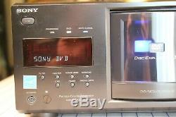 Sony DVP-CX985V 400 Disc Explorer CD/DVD/SACD Player Mega Changer No Remote